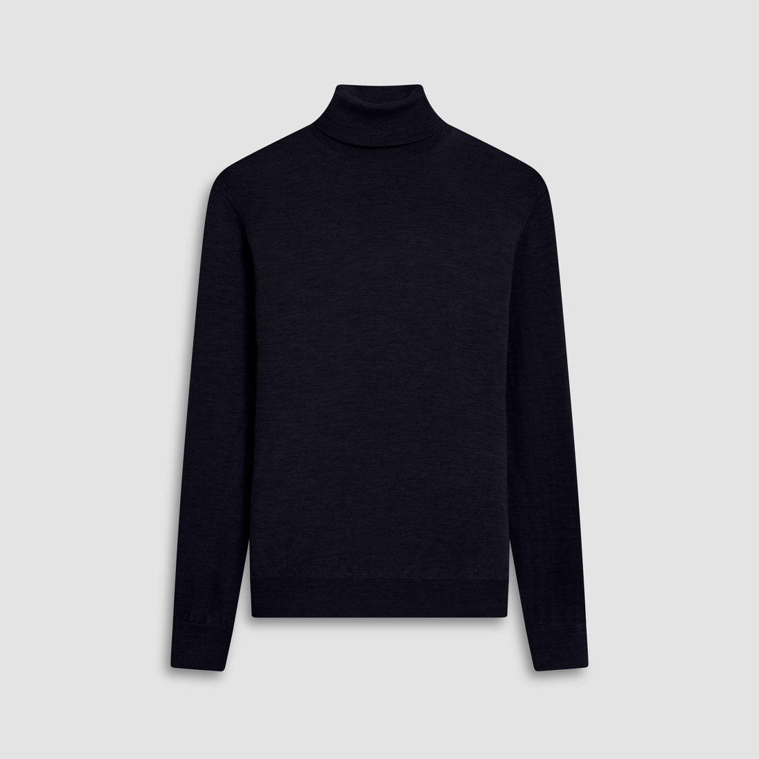 Super Merino Solid Turtleneck Sweater