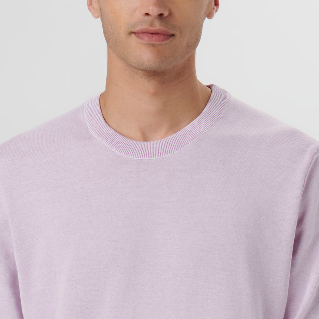 Melange Crew Neck Sweater