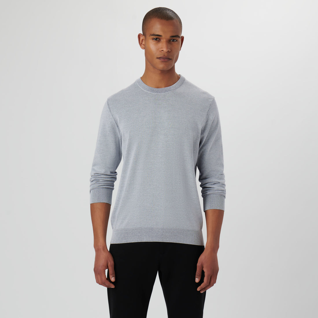 Melange Crew Neck Sweater