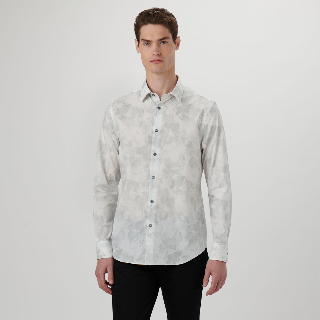 Julian Leaf Print Shirt