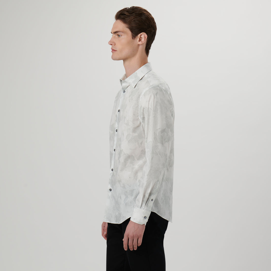 Julian Leaf Print Shirt