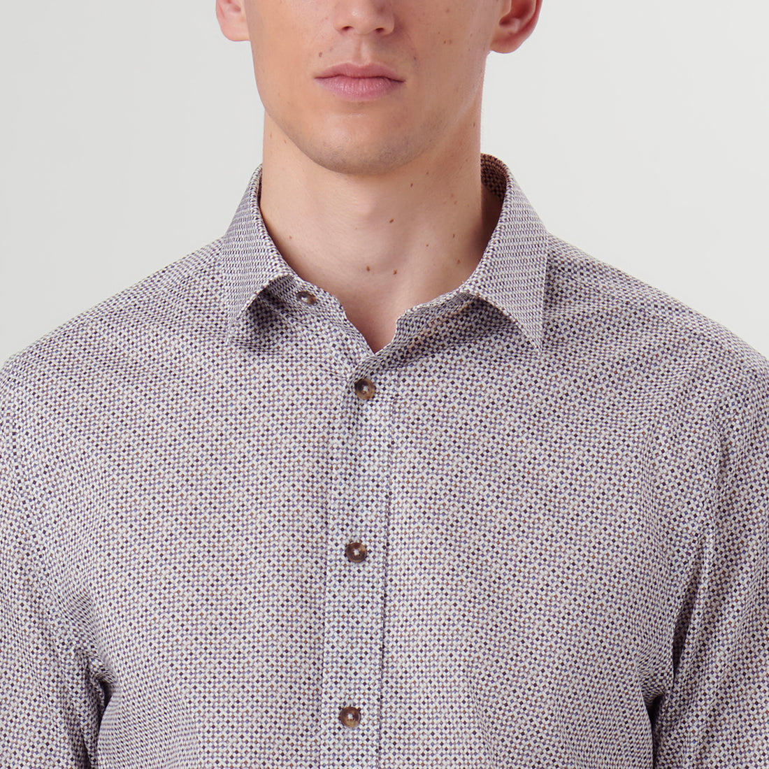 Julian Mosaic Print Shirt