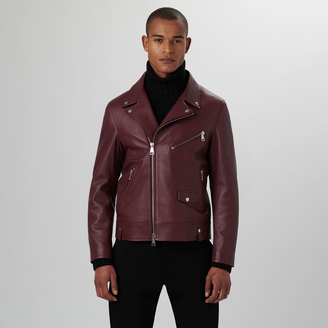 Leather Biker Jacket