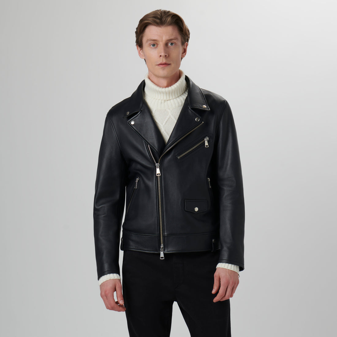 Leather Biker Jacket