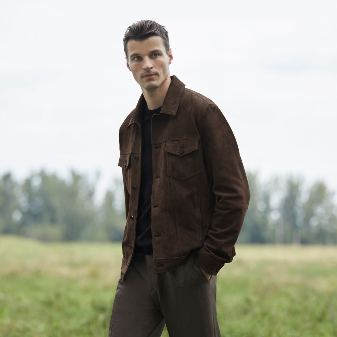 Suede cowboy jacket store