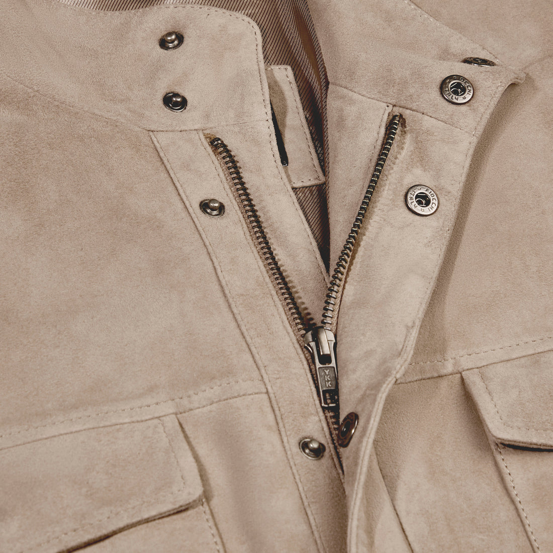 Suede Field Jacket