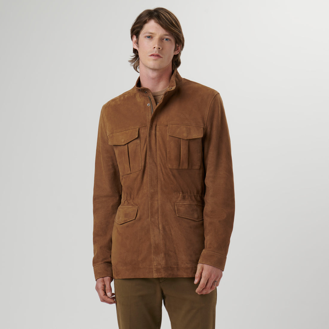 Suede Field Jacket