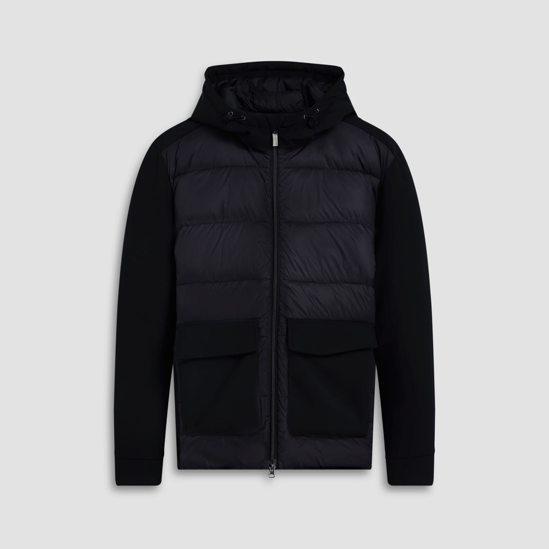 Nylon Puffer Jacket with Hood