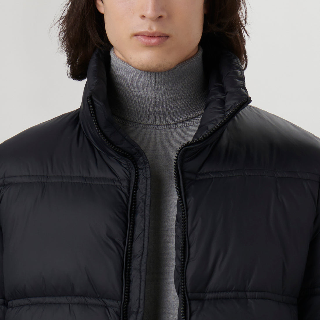 Nylon Puffer Jacket