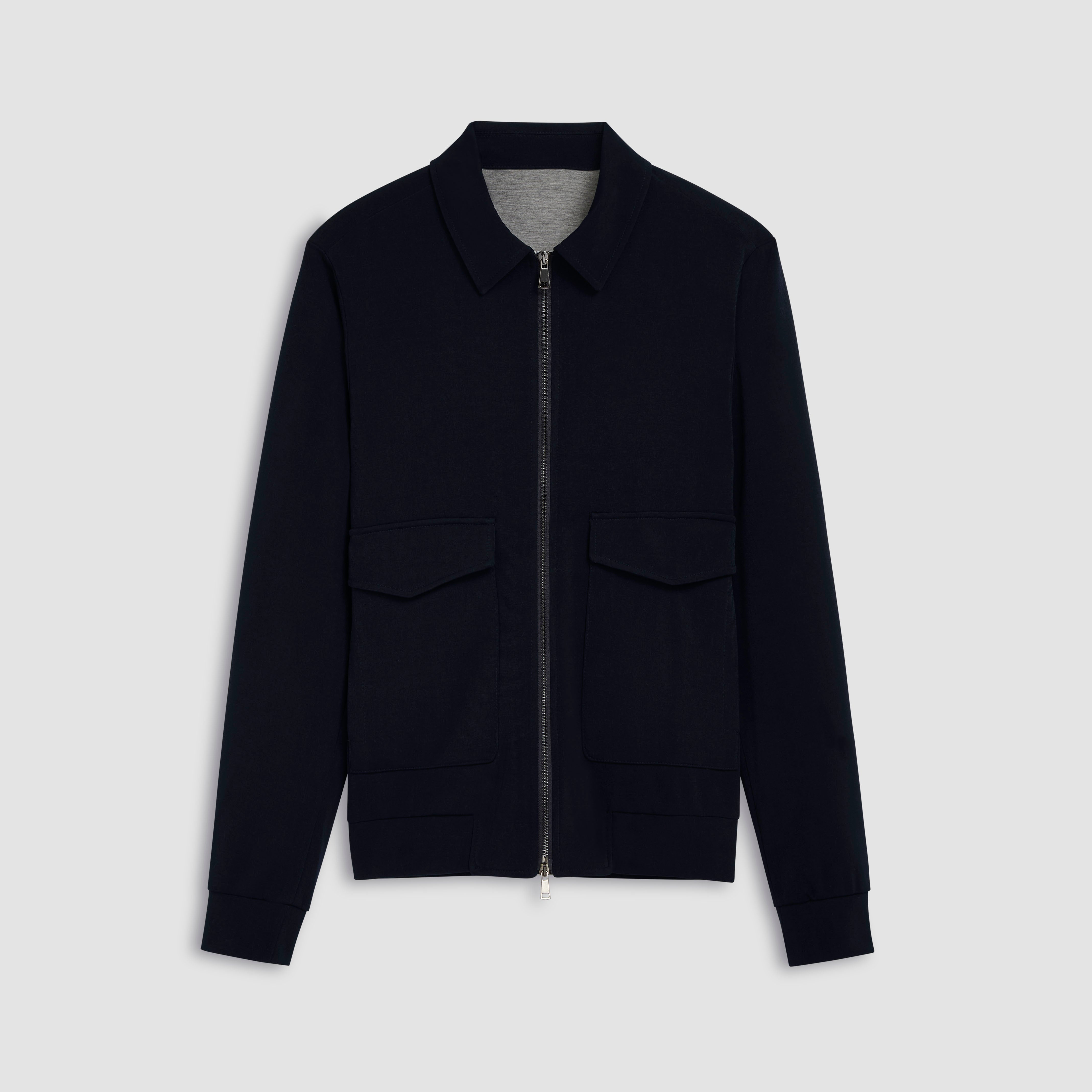 Knit Bomber Jacket – BUGATCHI