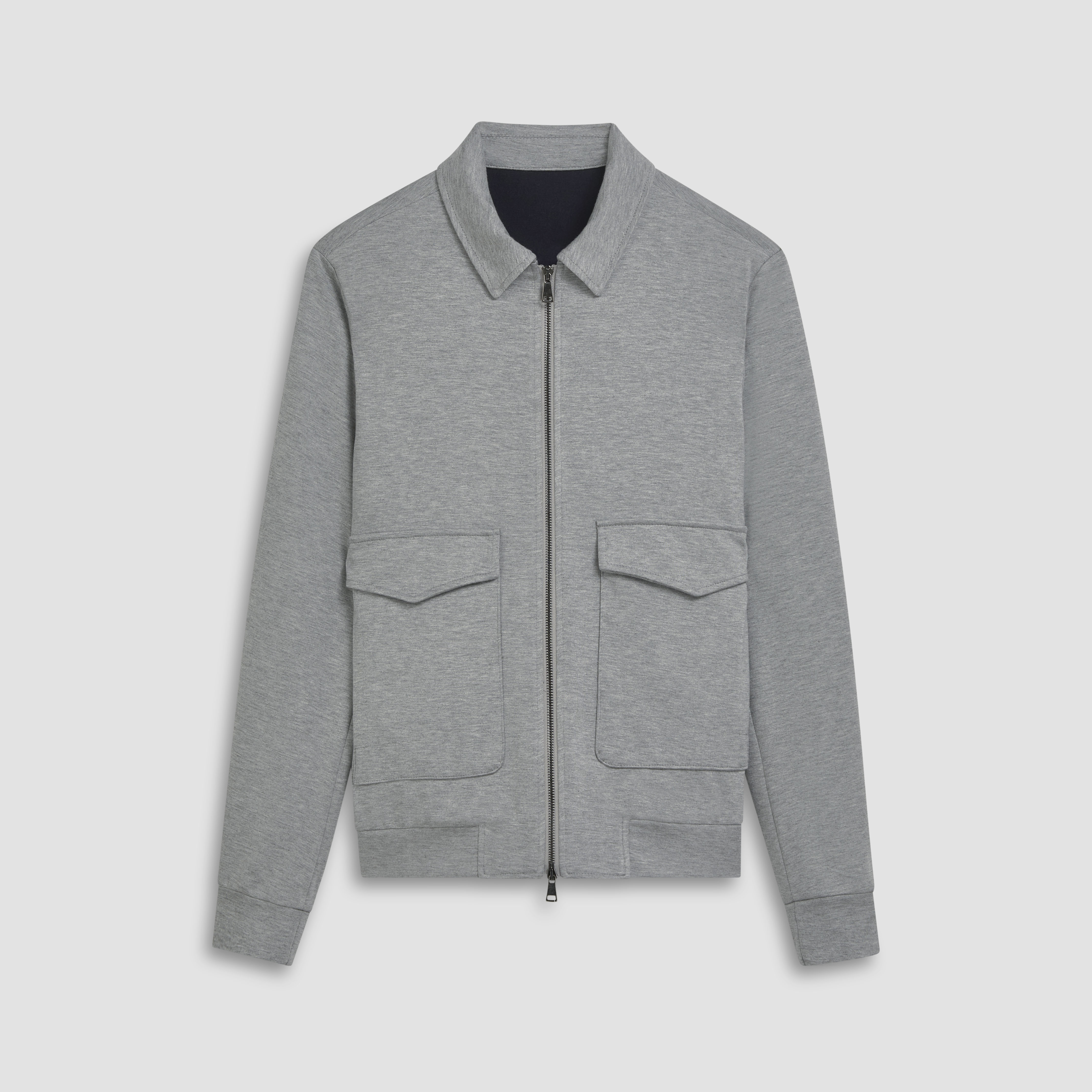 Knit Bomber Jacket – BUGATCHI