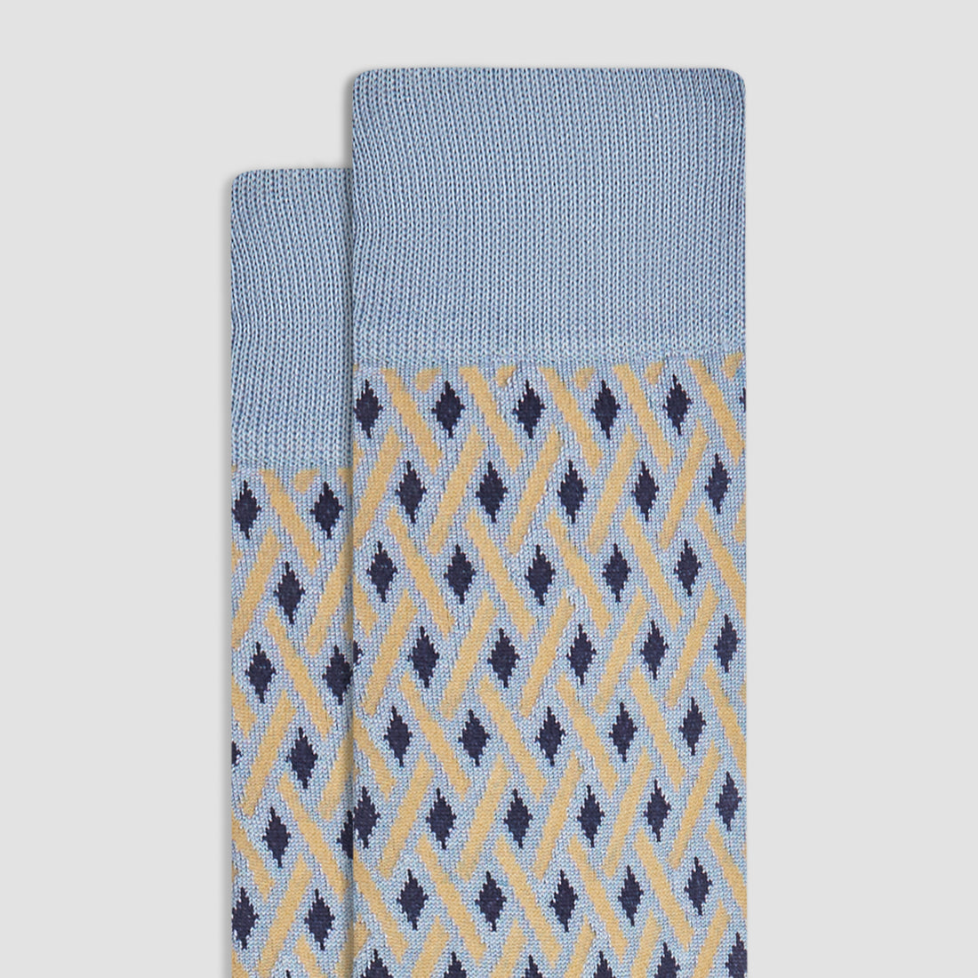 Geometric Mid-Calf Socks