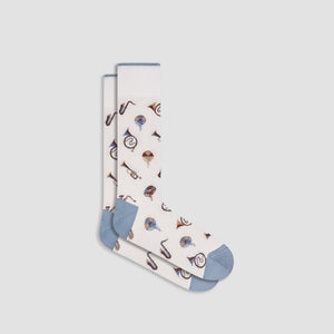 Musical Mid-Calf Socks