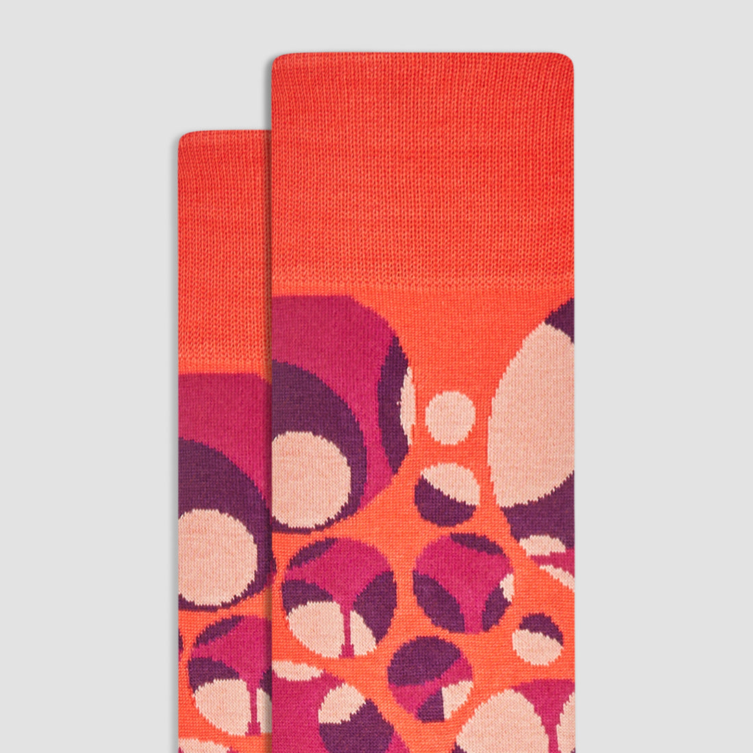 Abstract Mid-Calf Socks