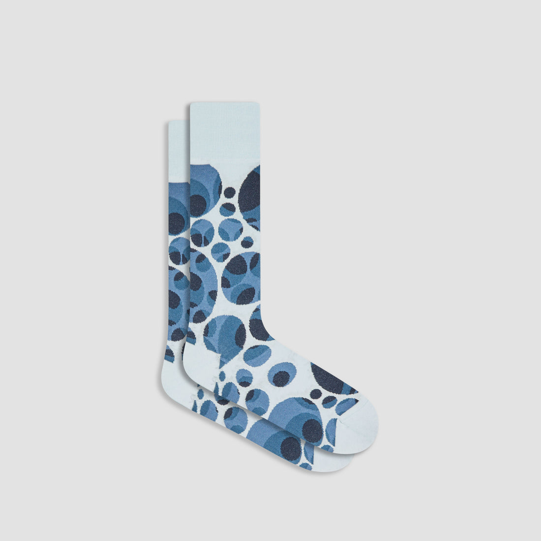 Abstract Mid-Calf Socks