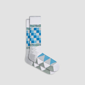 Geometric Mid-Calf Socks