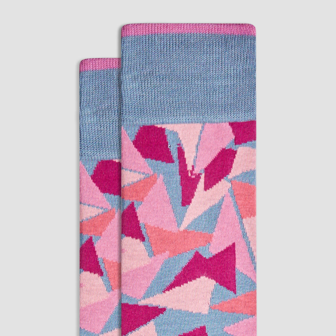 Abstract Mid-Calf Socks