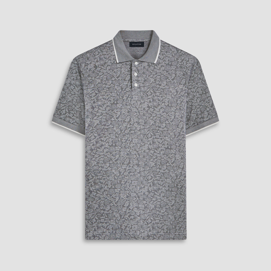 Floral Jacquard Polo