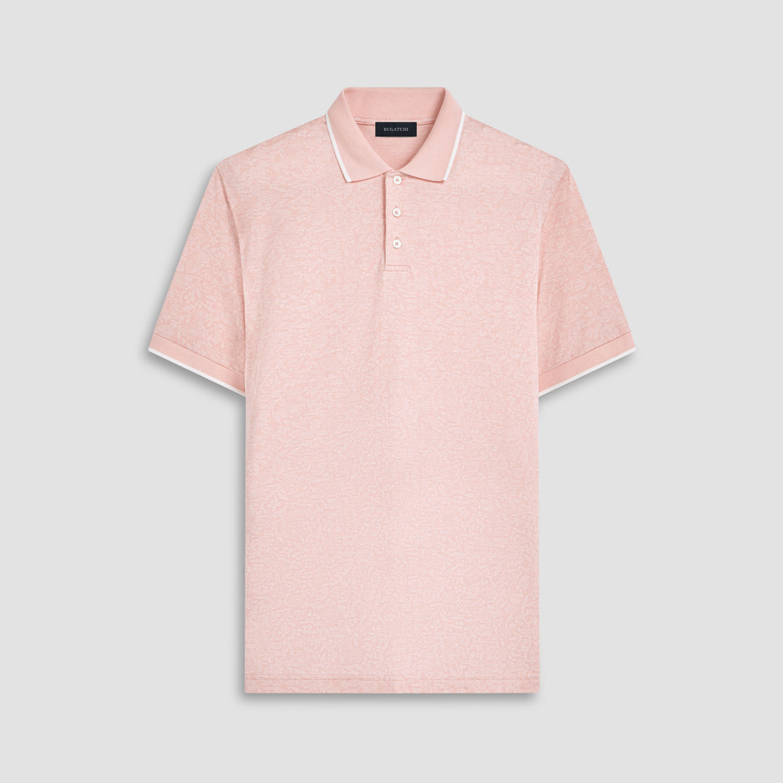 Floral Jacquard Polo