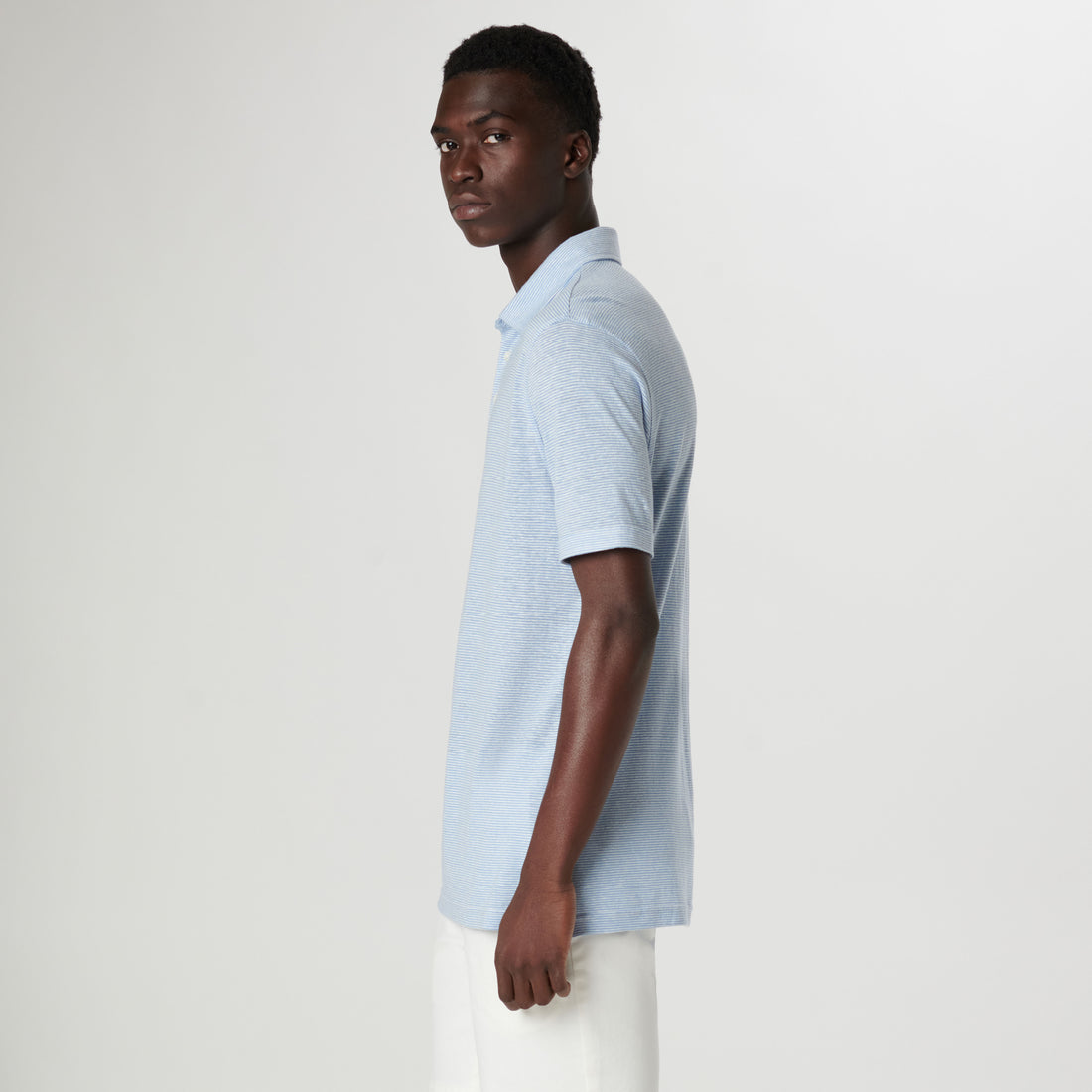 Striped Polo – Shirt BUGATCHI