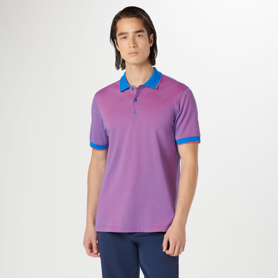 Tipped Bird's Eye Polo