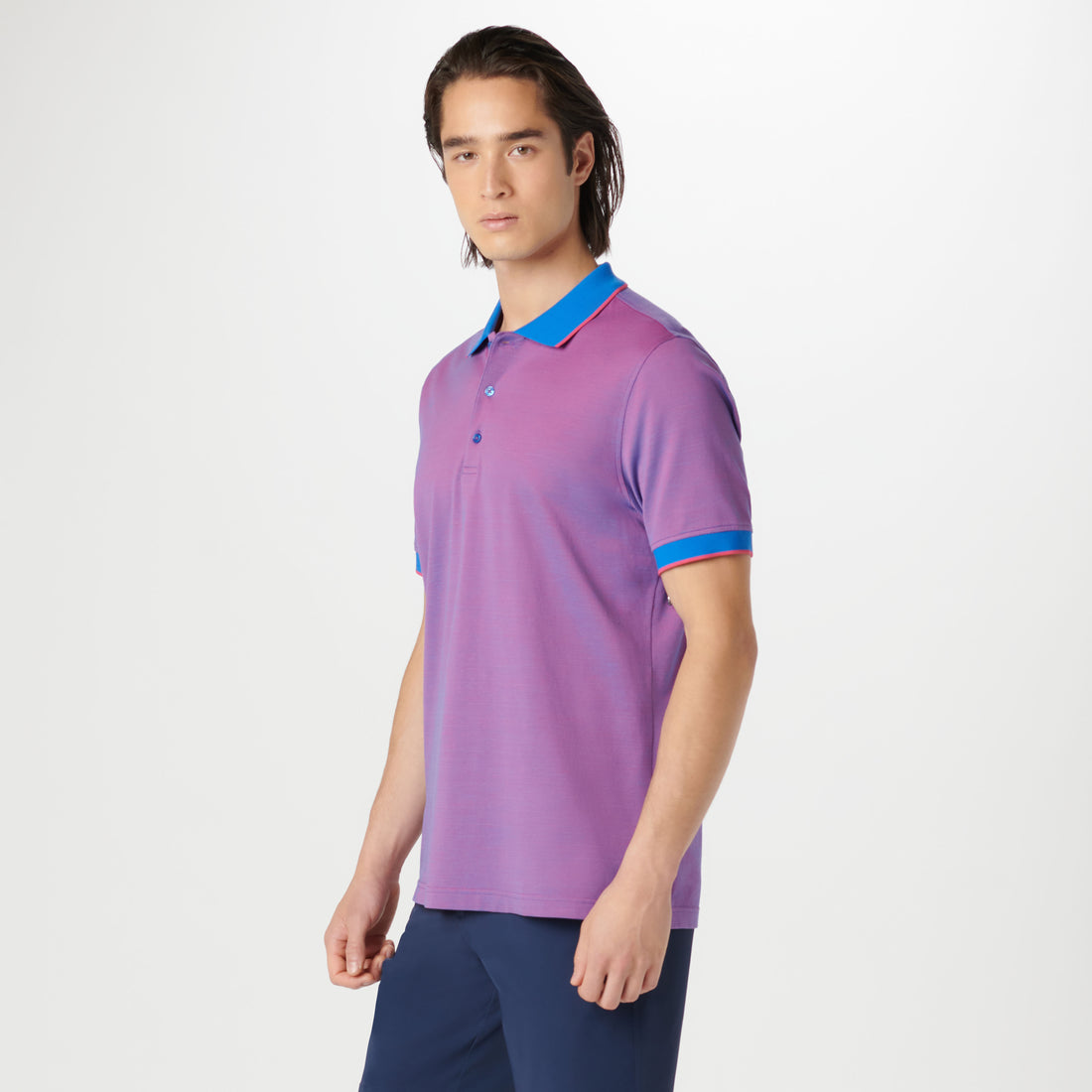 Tipped Bird's Eye Polo