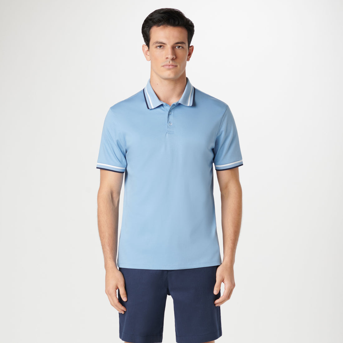 Tipped Solid Polo