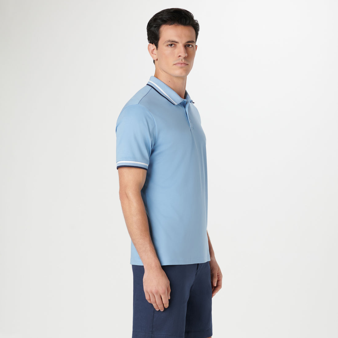 Tipped Solid Polo