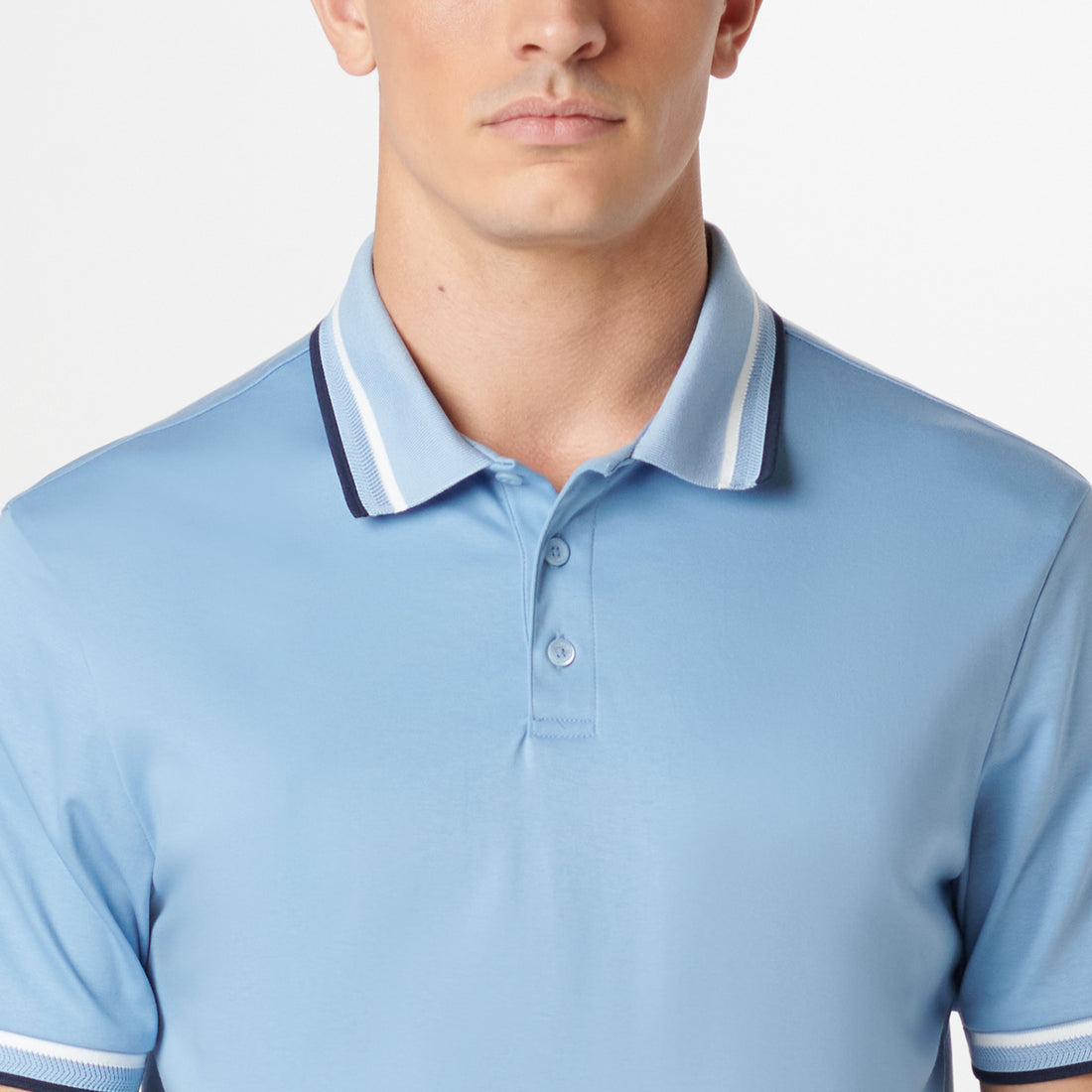 Tipped Solid Polo