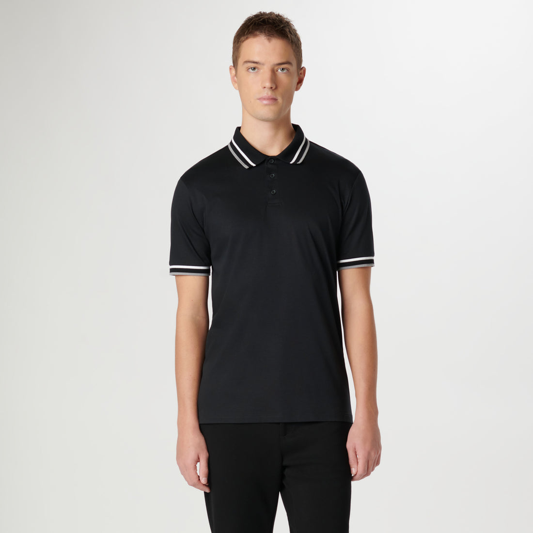 Tipped Solid Polo