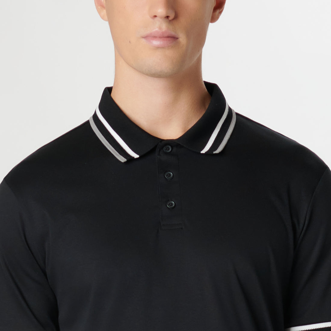 Tipped Solid Polo