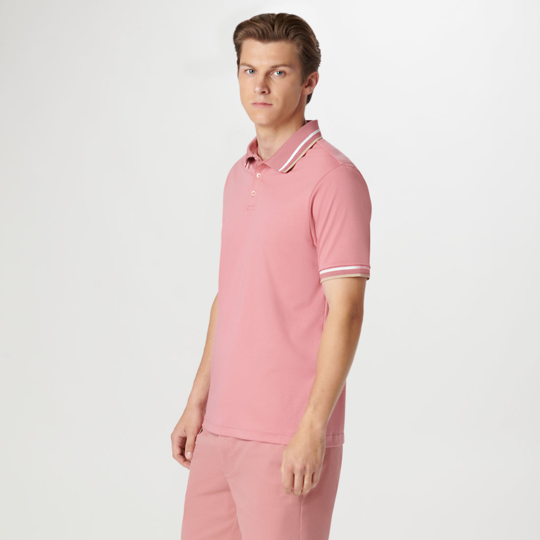 Tipped Solid Polo