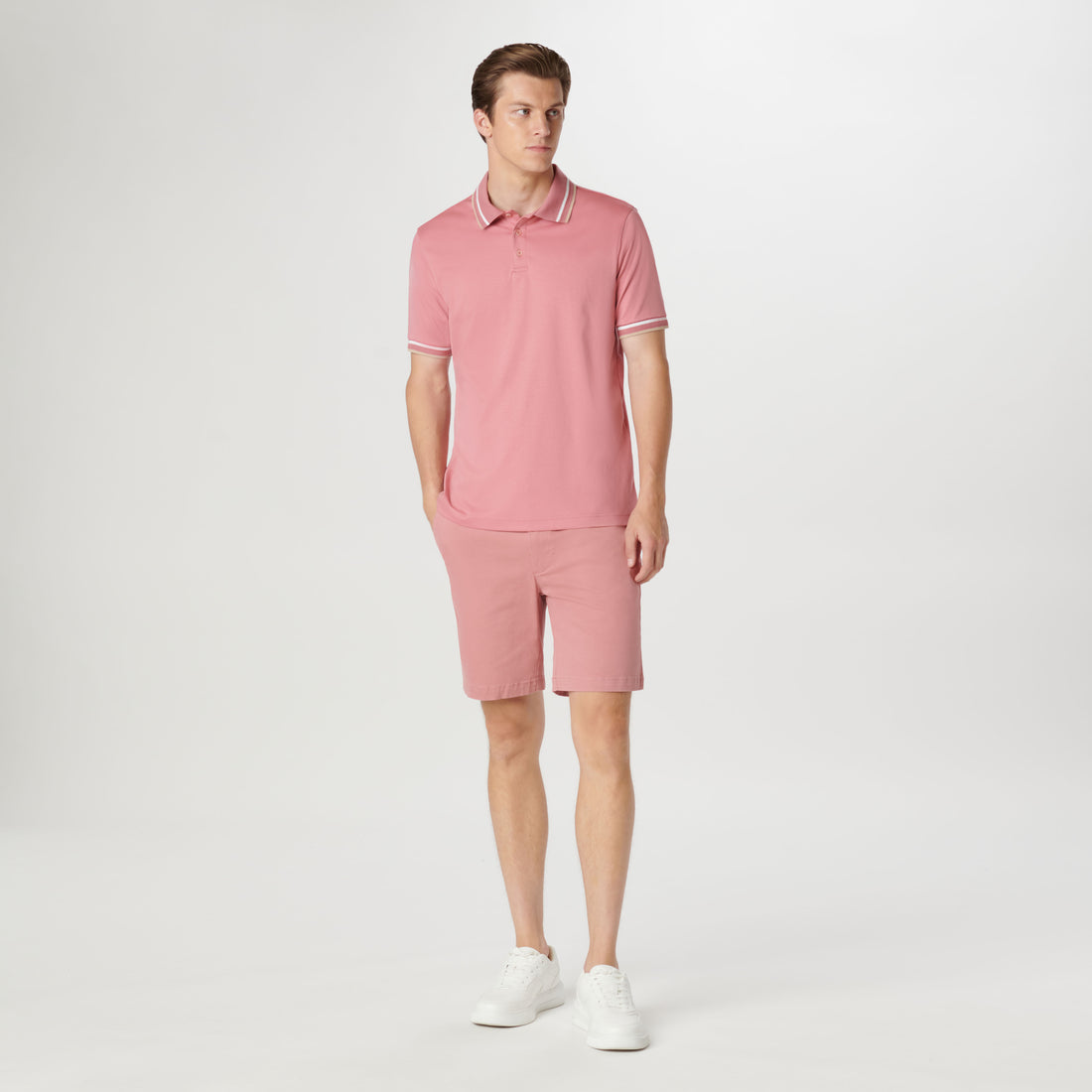 Tipped Solid Polo