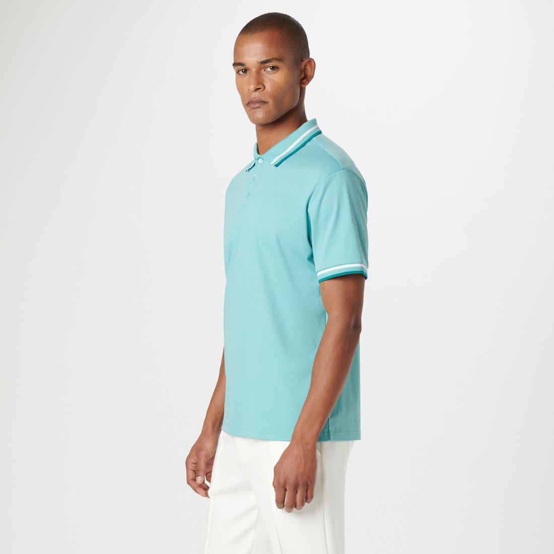 Tipped Solid Polo