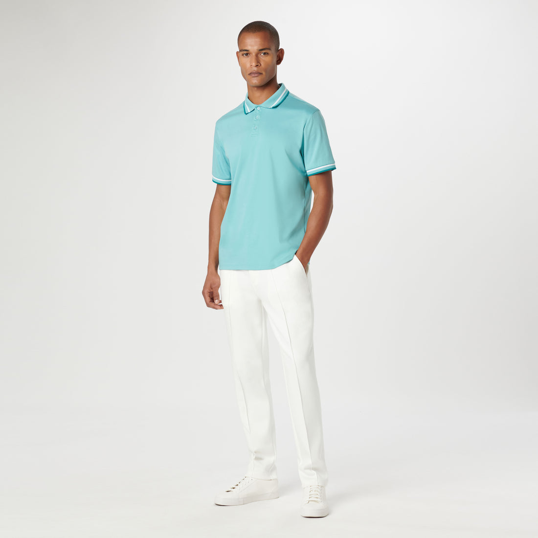 Tipped Solid Polo