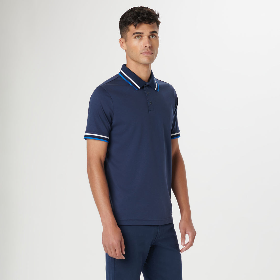 Tipped Solid Polo