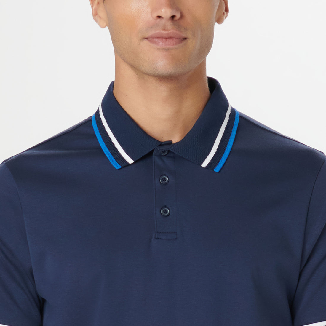 Tipped Solid Polo