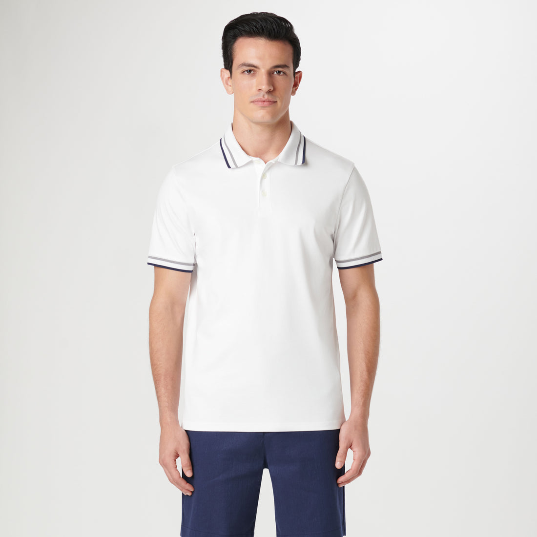 Tipped Solid Polo