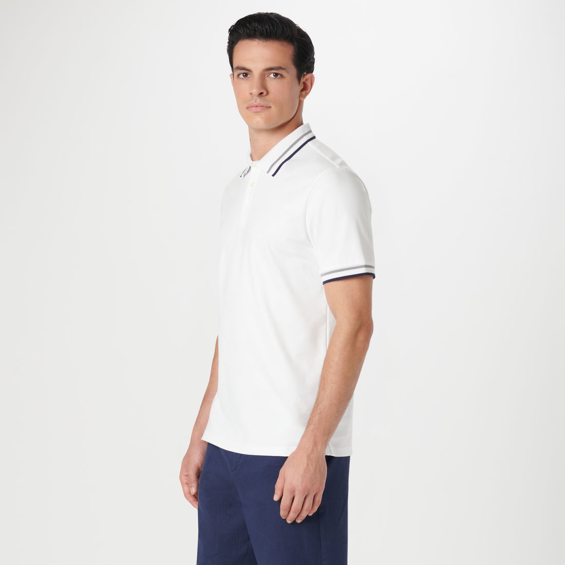 Tipped Solid Polo