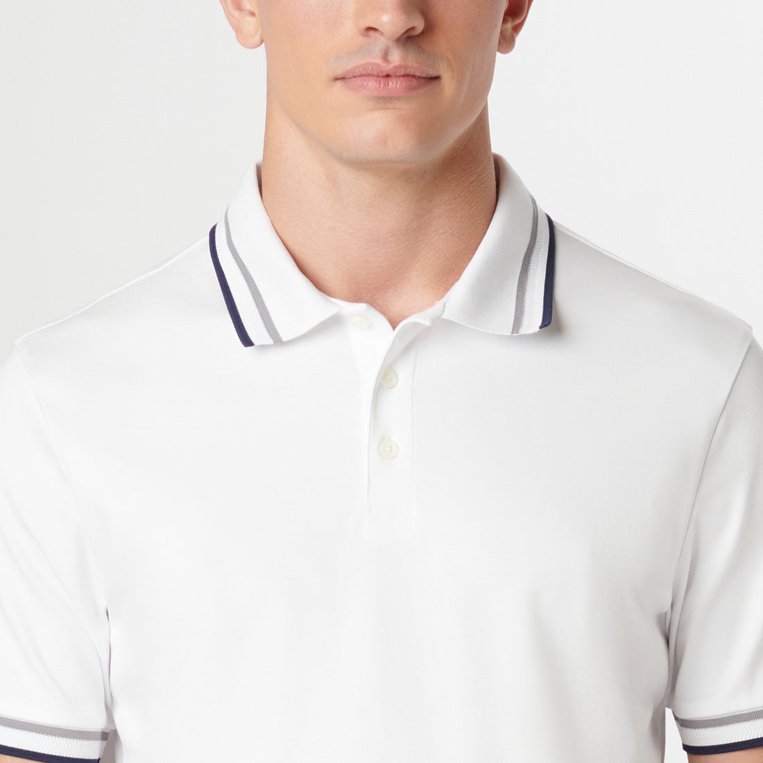 Tipped Solid Polo