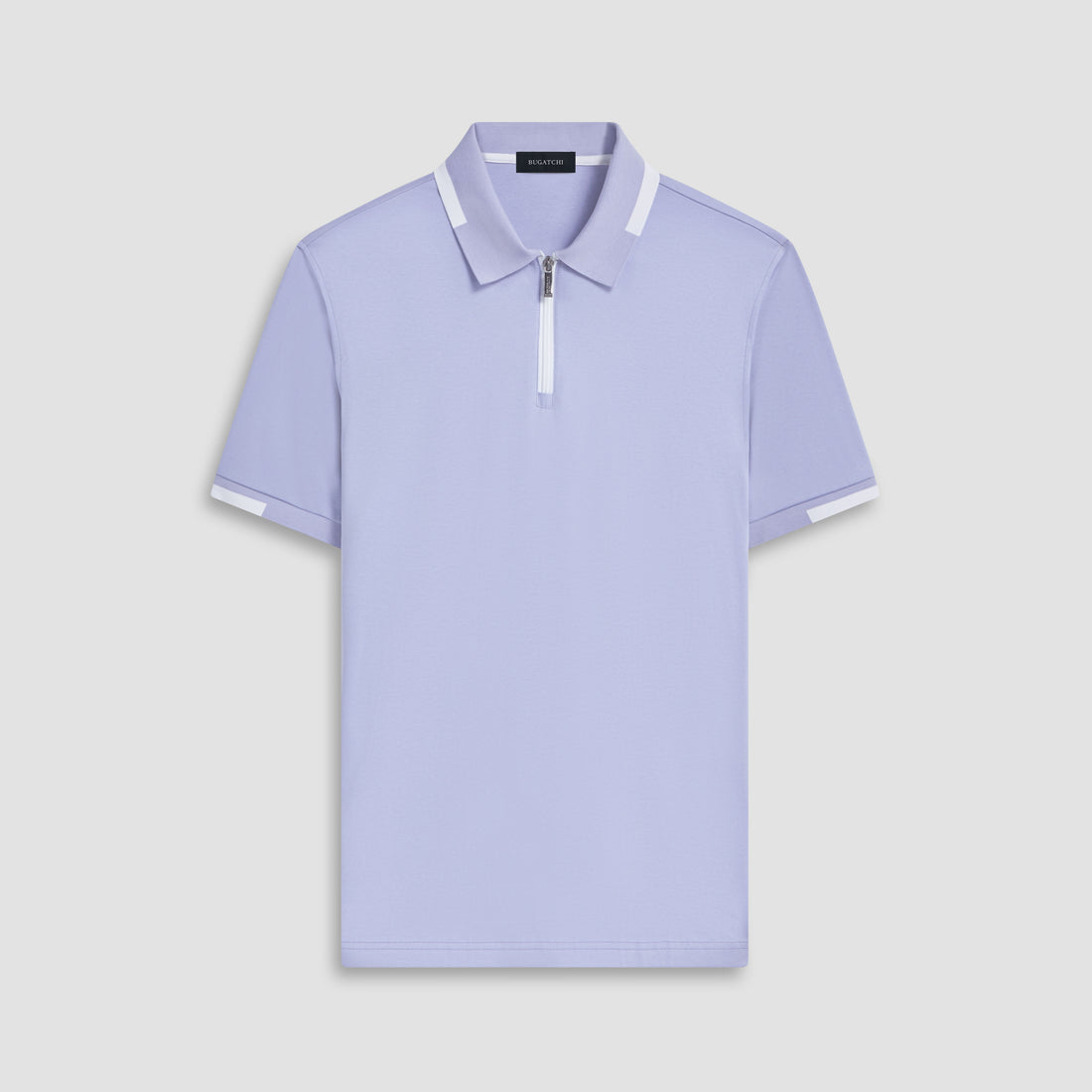 Tipped Quarter Zip Polo