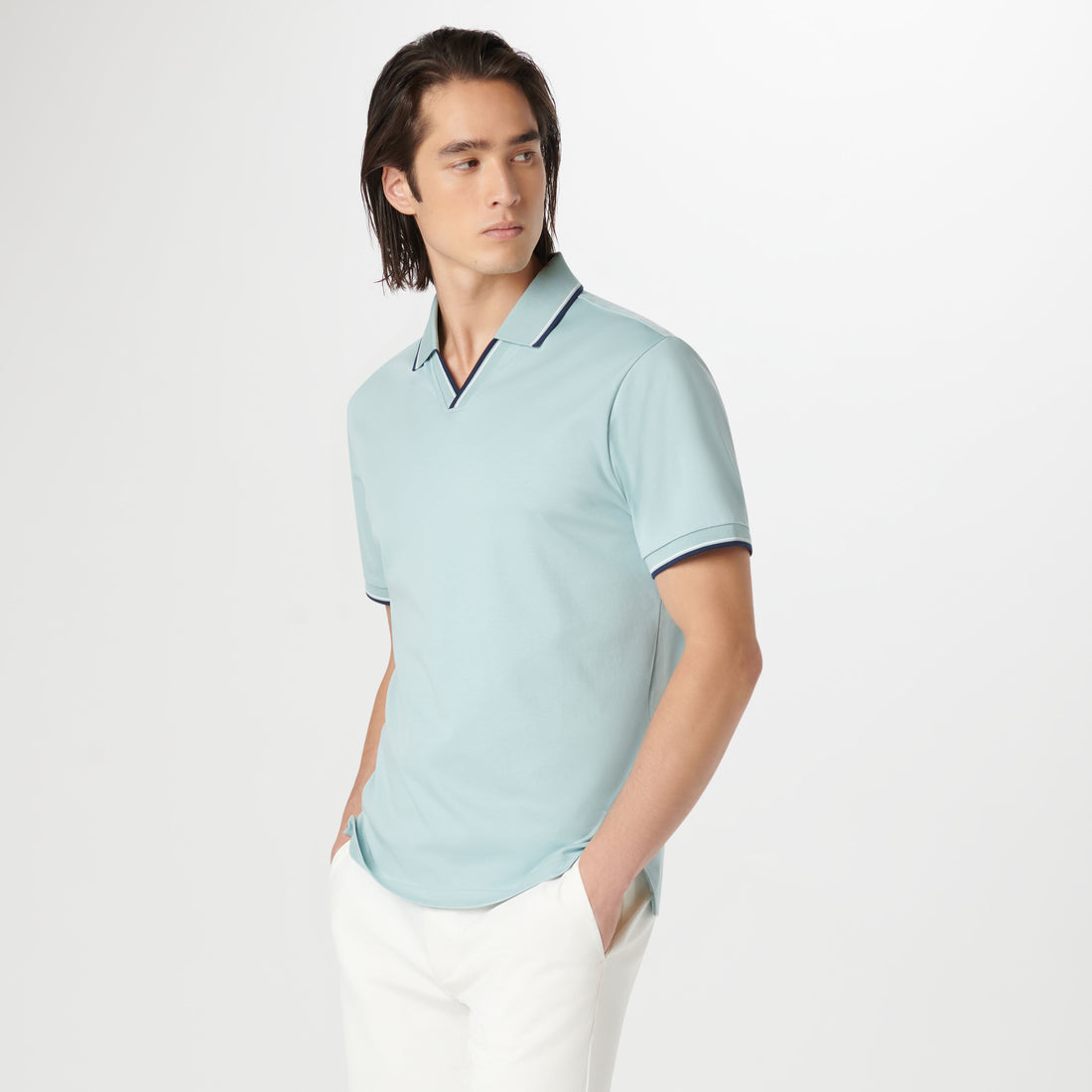 Solid Johnny Collar Polo