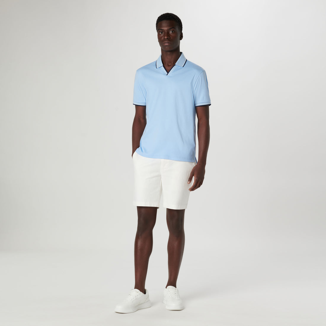 Solid Johnny Collar Polo