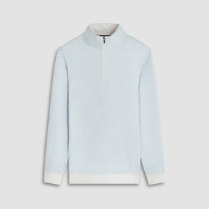 Hound's Tooth Quarter Zip Pullover