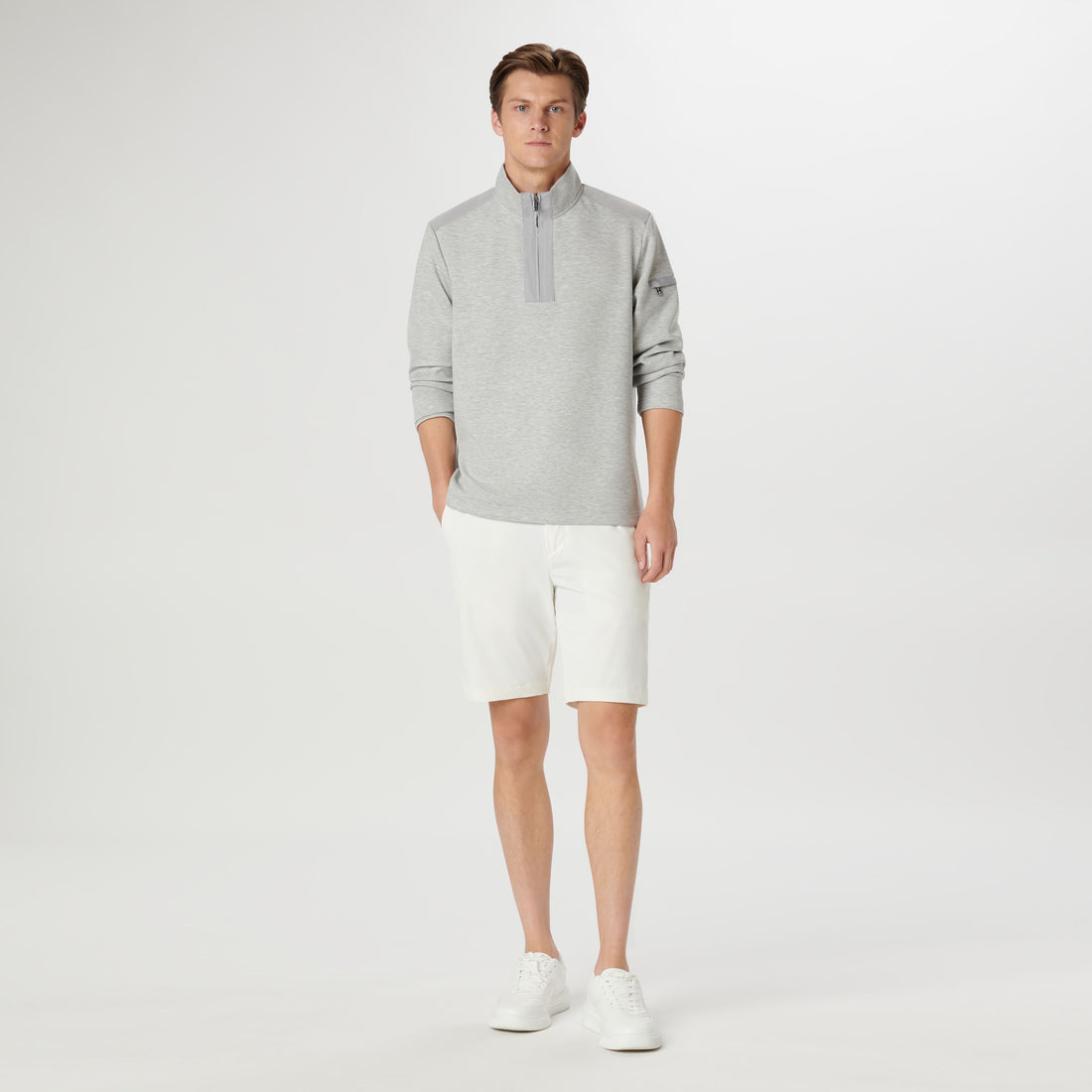 Soft Touch Performance Quarter Zip Pullover