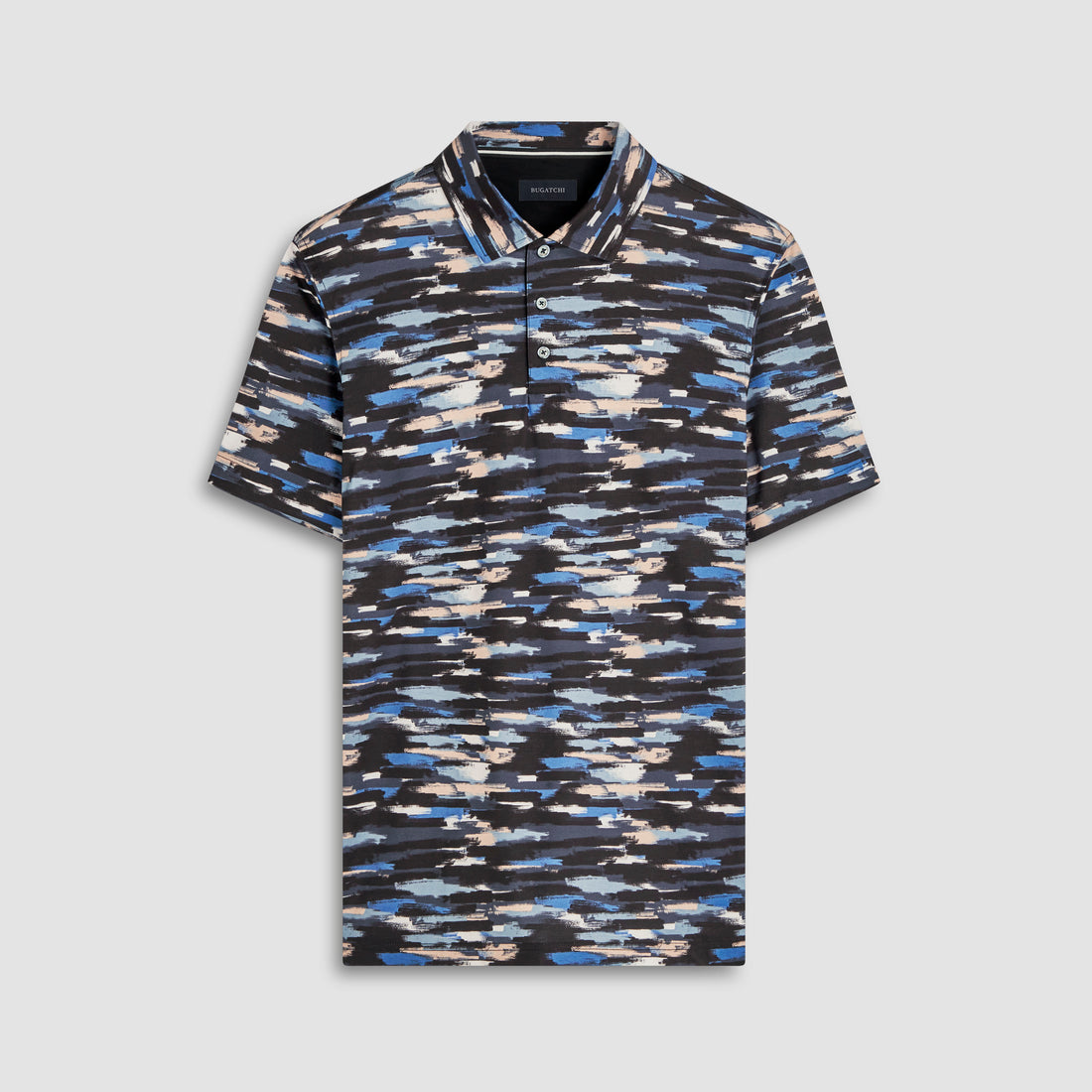 Hendrix Abstract Print Polo