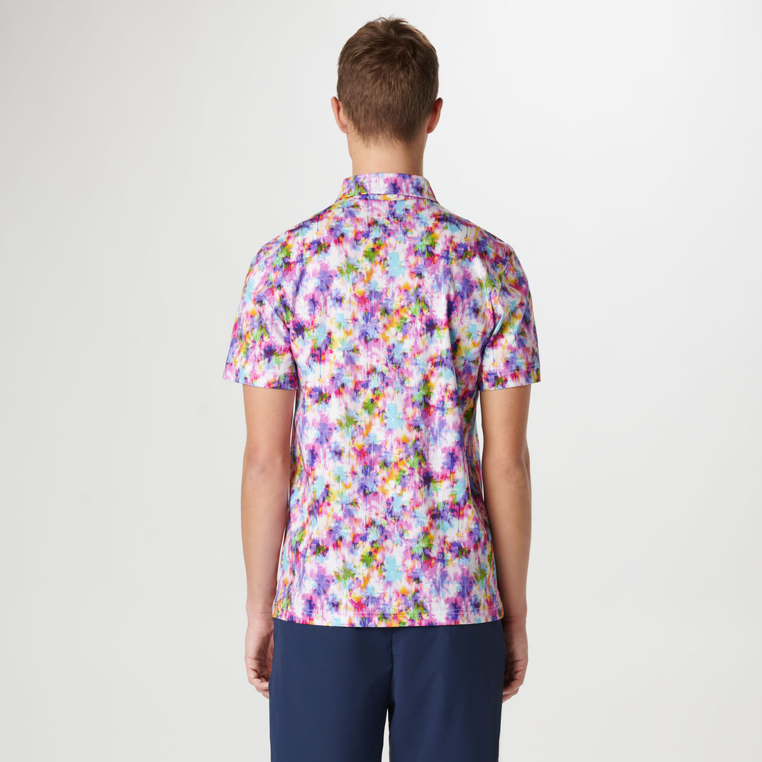 Hendrix Watercolor Print Polo