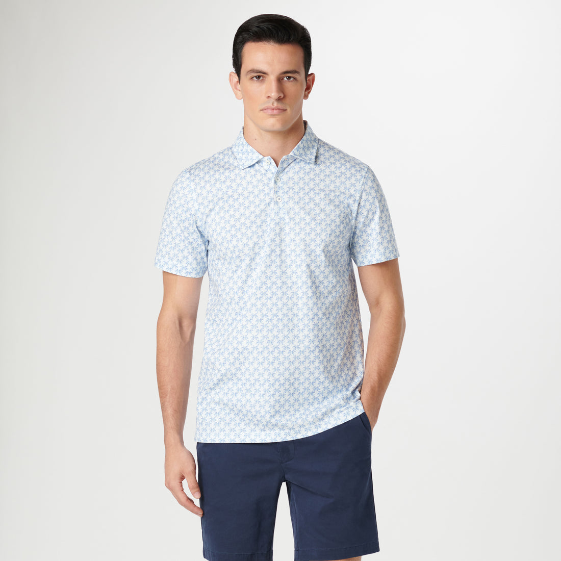 Victor Palm Tree OoohCotton Polo