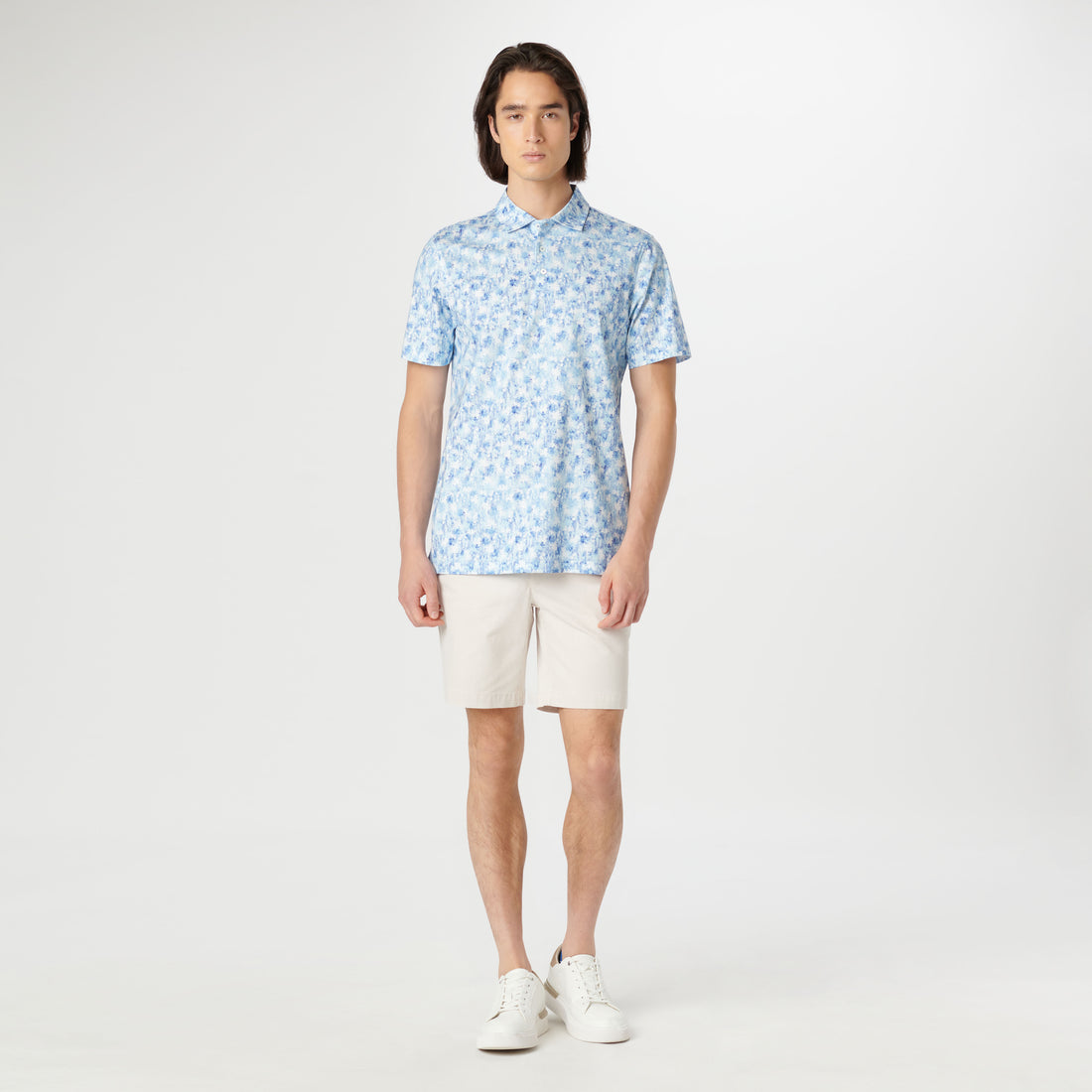 Victor Aquarelle Palm Tree OoohCotton Polo