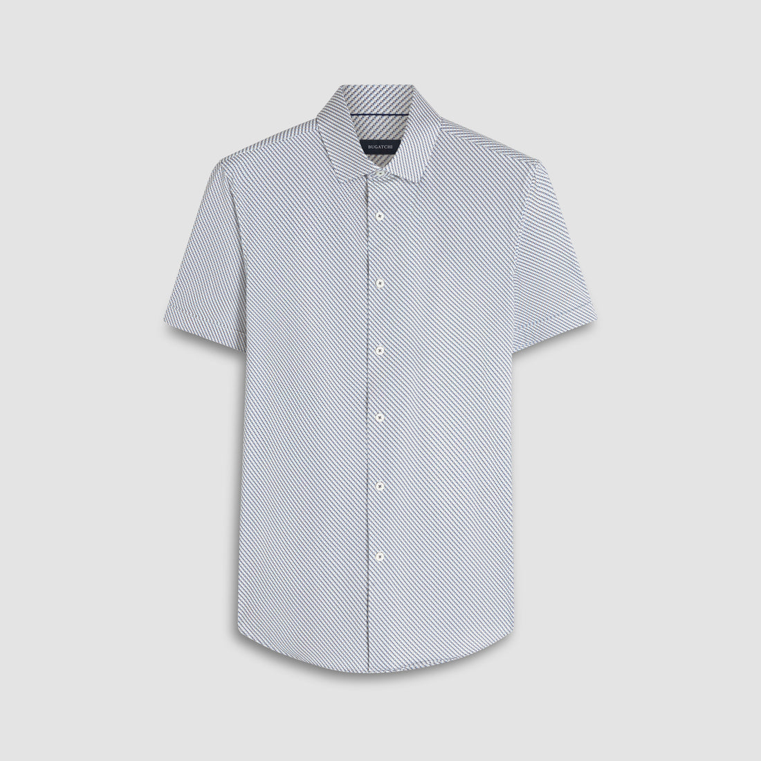 Miles Geometric OoohCotton Short Sleeve Shirt